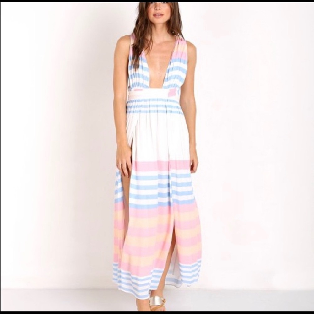 Mara Hoffman open back halter dress - Picture 4 of 11